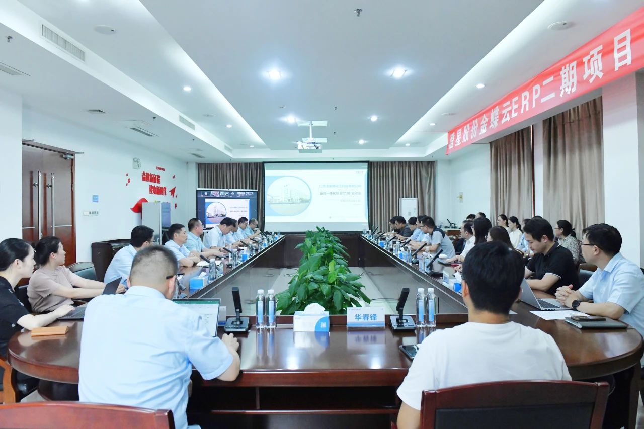澄星股份金蝶云ERP二期项目启动大会圆满召开，共绘数字化转型新未来